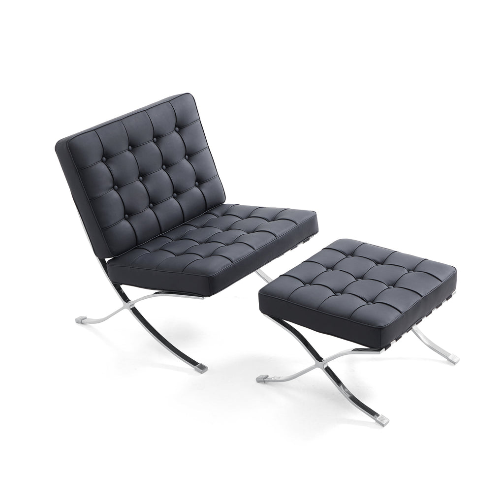 Barcelona Leather Lounge Chair