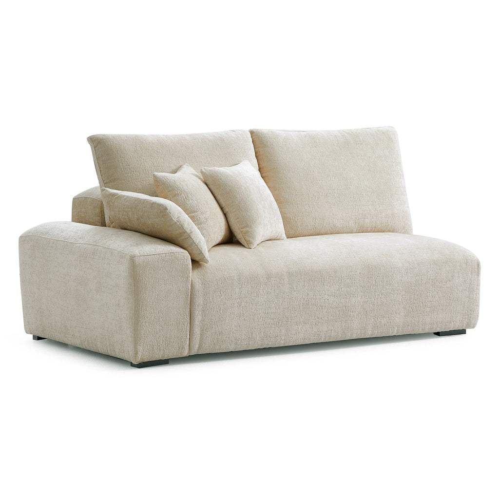 L'ensemble de canapés jaunes Empress