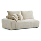 L'ensemble de canapés jaunes Empress