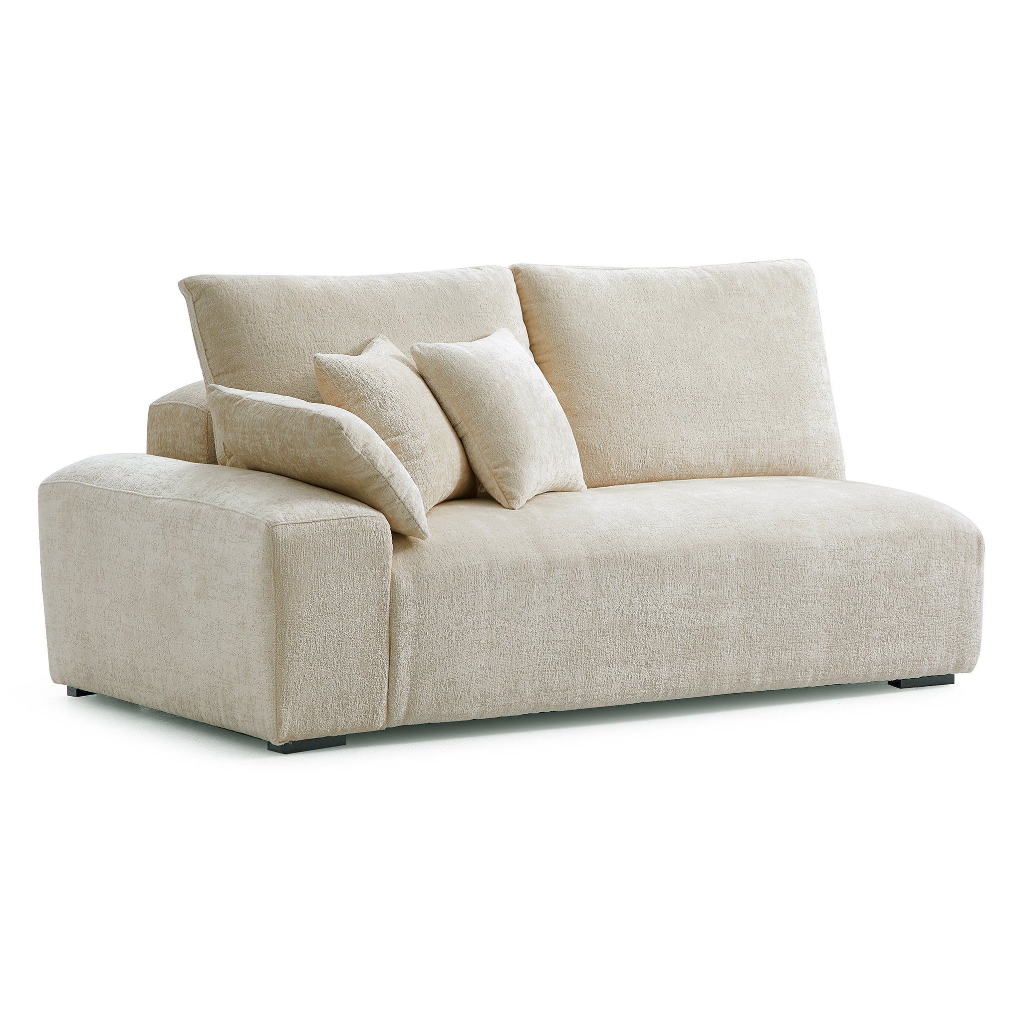 L'ensemble de canapés jaunes Empress