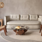 Table basse en verre Magic Cube scandinave