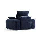 Le fauteuil bleu marine Empress
