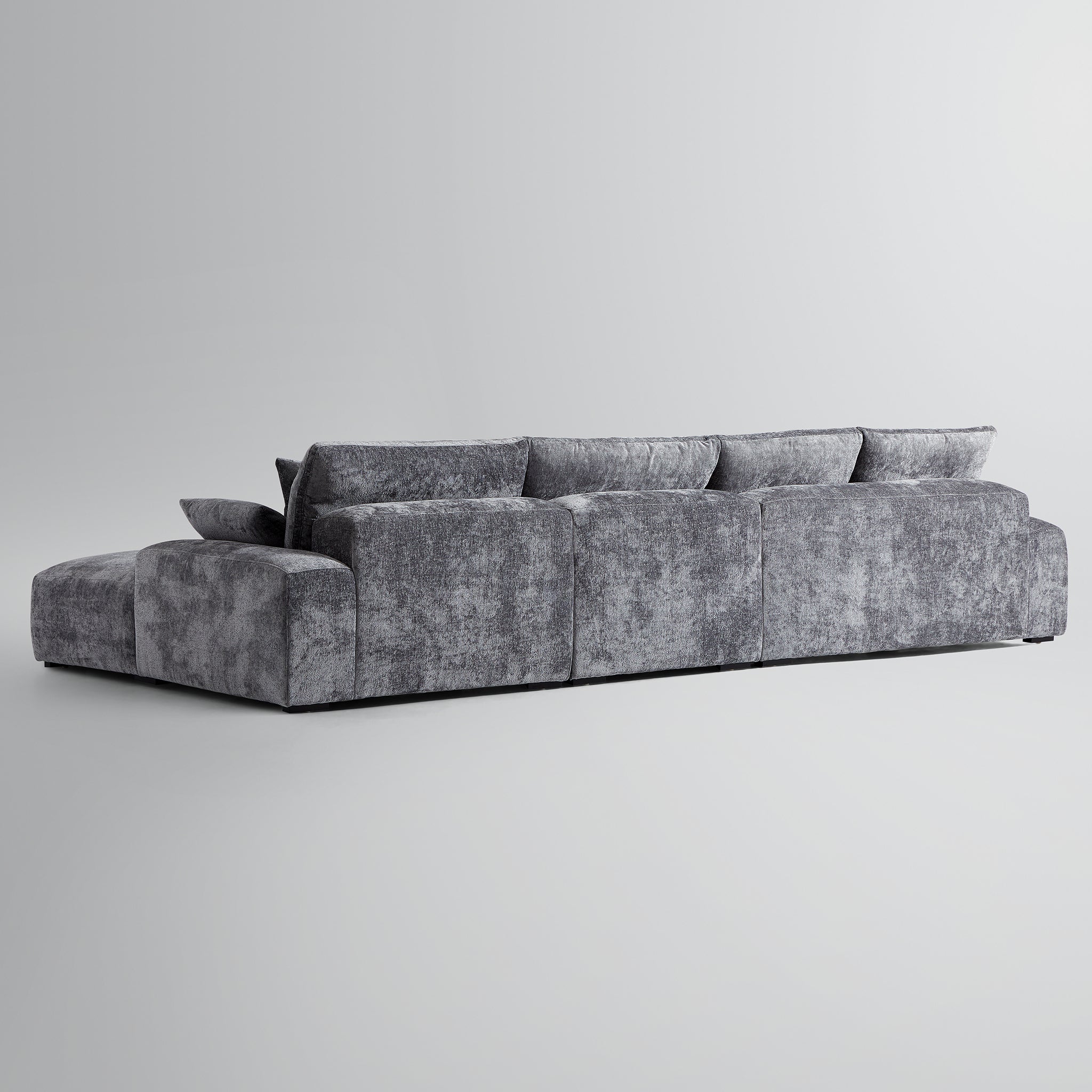 Le canapé d'angle beige Empress