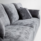 Le canapé et le pouf gris Empress