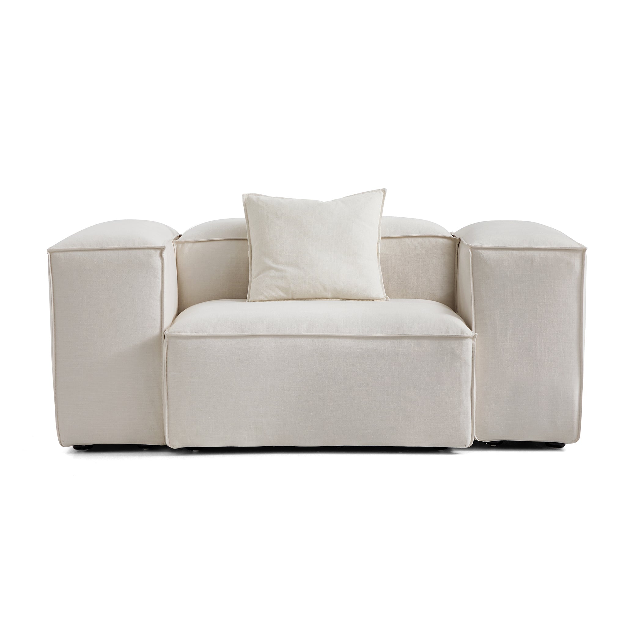 Fauteuil d'appoint modulaire Freedom beige