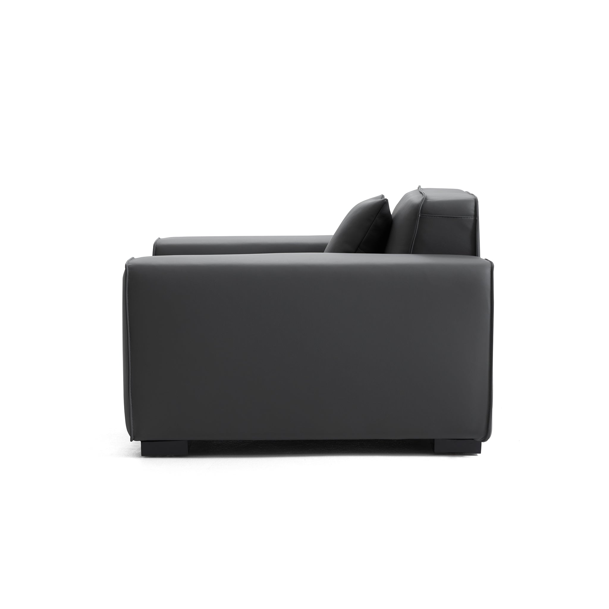 Domus Modular Beige Leather Armchair