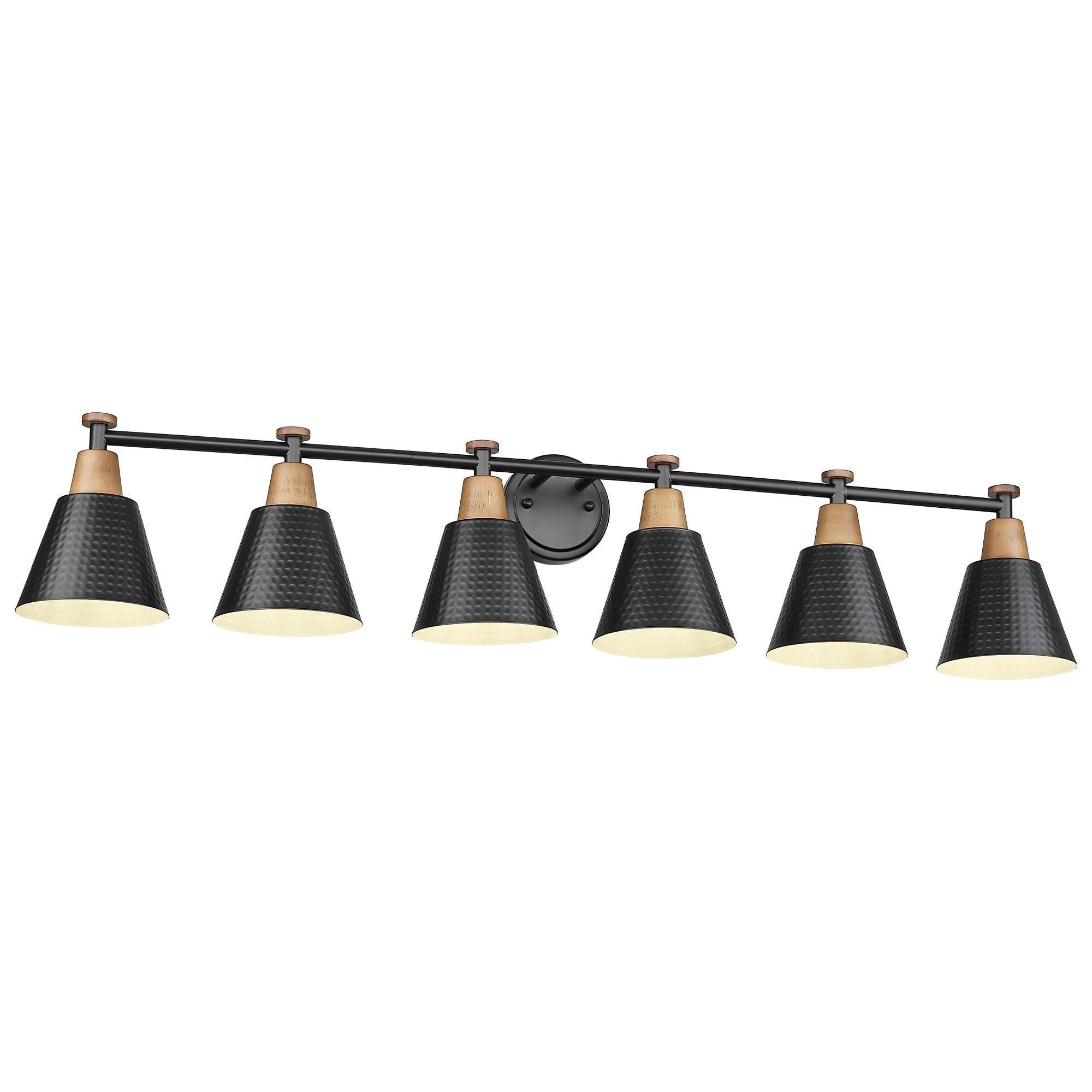 Luminaire de salle de bain moderne à 3, 5 ou 6 lampes