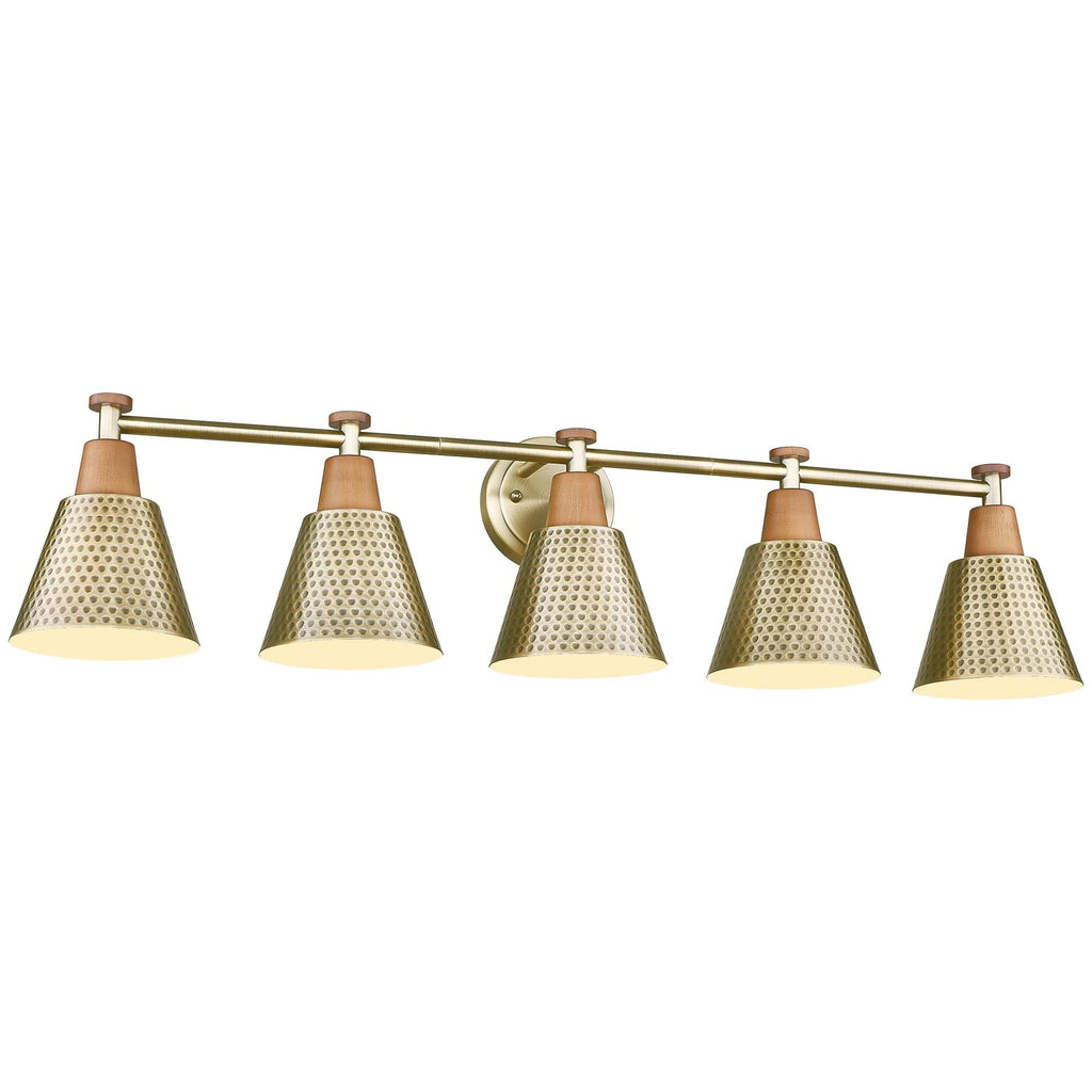 Luminaire de salle de bain moderne à 3, 5 ou 6 lampes
