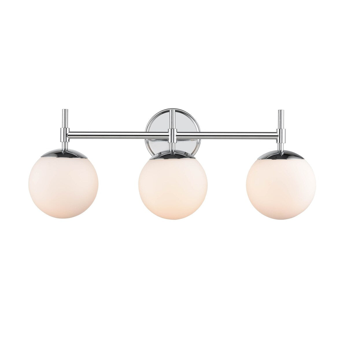 Luminaire de salle de bain à 3 lampes 929 Lighting, disponible en plusieurs finitions et avec abat-jour en verre opale