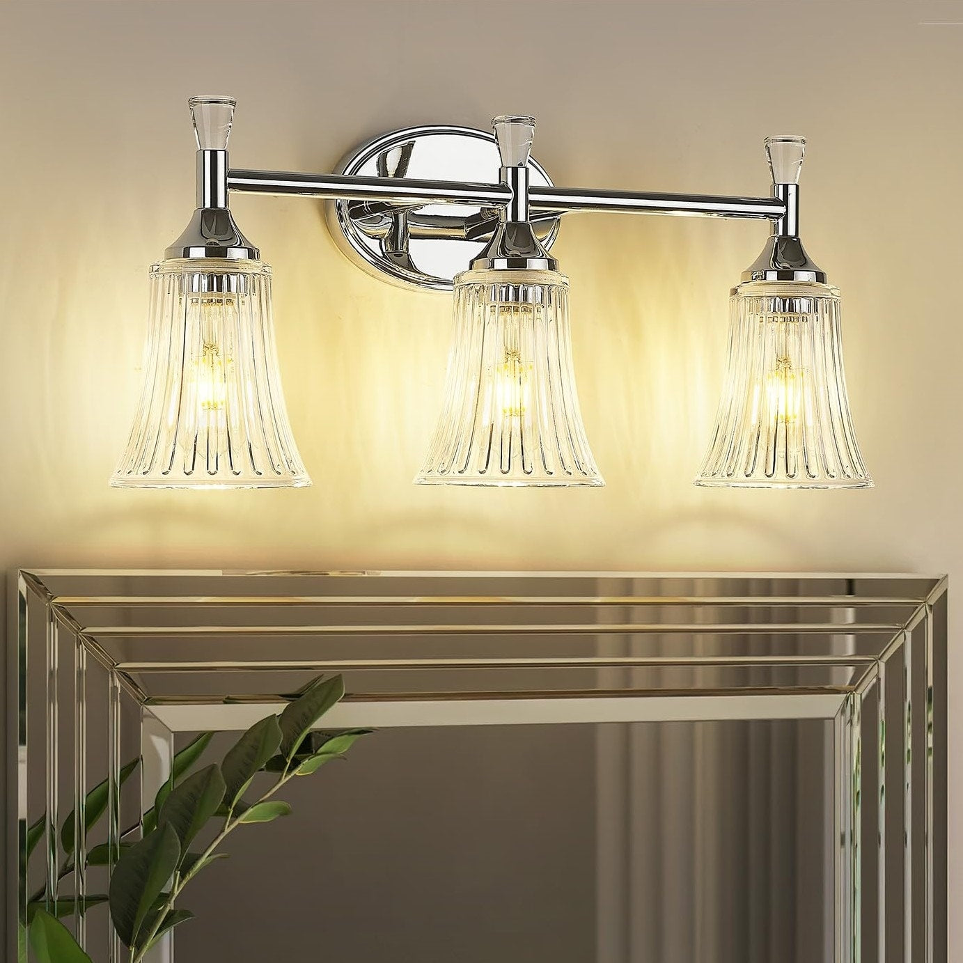 Luminaires de salle de bain à 3 lumières