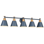 Luminaire de salle de bain moderne à 3, 5 ou 6 lampes