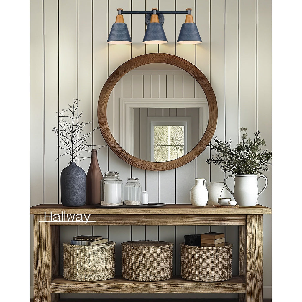 Luminaire de salle de bain moderne à 3, 5 ou 6 lampes
