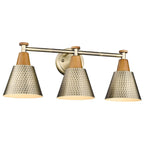 Luminaire de salle de bain moderne à 3, 5 ou 6 lampes