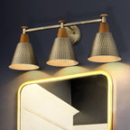 Luminaire de salle de bain moderne à 3, 5 ou 6 lampes