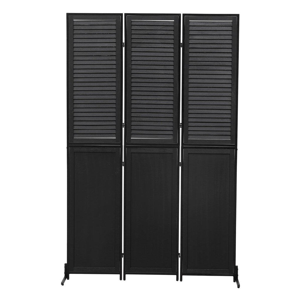 Cloisons de séparation à 3 panneaux et écran de confidentialité pliable en bois naturel, cloison de séparation de 1,8 m pour séparation de pièce
