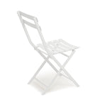 Ensemble bistro minimaliste de patio 3 pièces avec table ronde pliable et chaises - Ensemble bistro de patio 3 pièces