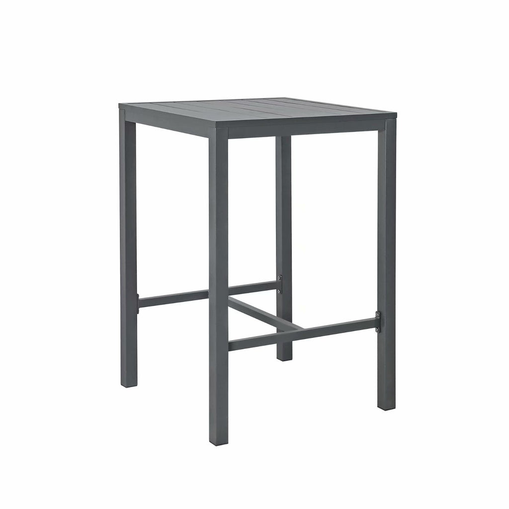 Ensemble de salle à manger de patio extérieur en aluminium 3 pièces