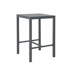 Ensemble de salle à manger de patio extérieur en aluminium 3 pièces
