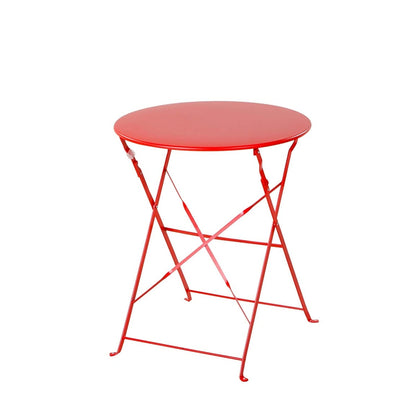 Ensemble bistrot d'extérieur 3 pièces en acier de qualité supérieure Clihome