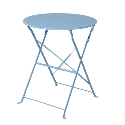 Ensemble bistrot d'extérieur 3 pièces en acier de qualité supérieure Clihome
