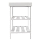 3-Tier Shoe Rack Bench Shoe Storage Organizer Holds Up to 240 lbs