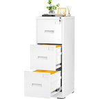 Classeur mobile/vertical à 3 tiroirs pour bureau à domicile