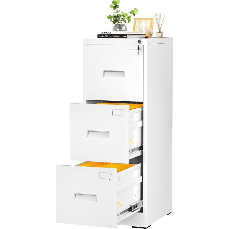 Classeur mobile/vertical à 3 tiroirs pour bureau à domicile