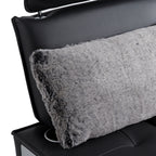 Fauteuil convertible 3 en 1, canapé inclinable réglable avec haut-parleurs Bluetooth, ports USB et oreiller moelleux