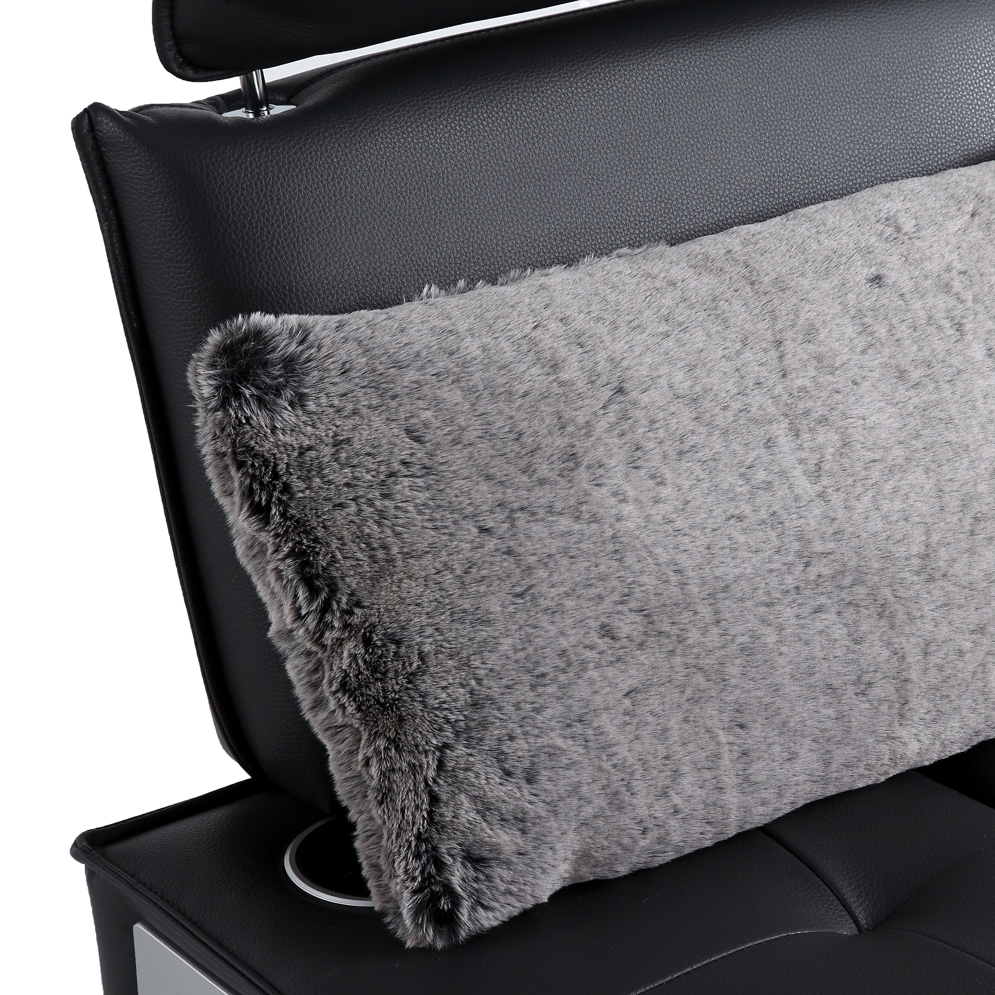 Fauteuil convertible 3 en 1, canapé inclinable réglable avec haut-parleurs Bluetooth, ports USB et oreiller moelleux