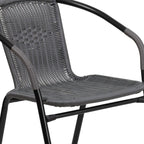 Ensemble table et chaises d'extérieur 3 pièces - 28,75 L x 28,75 P x 28 H