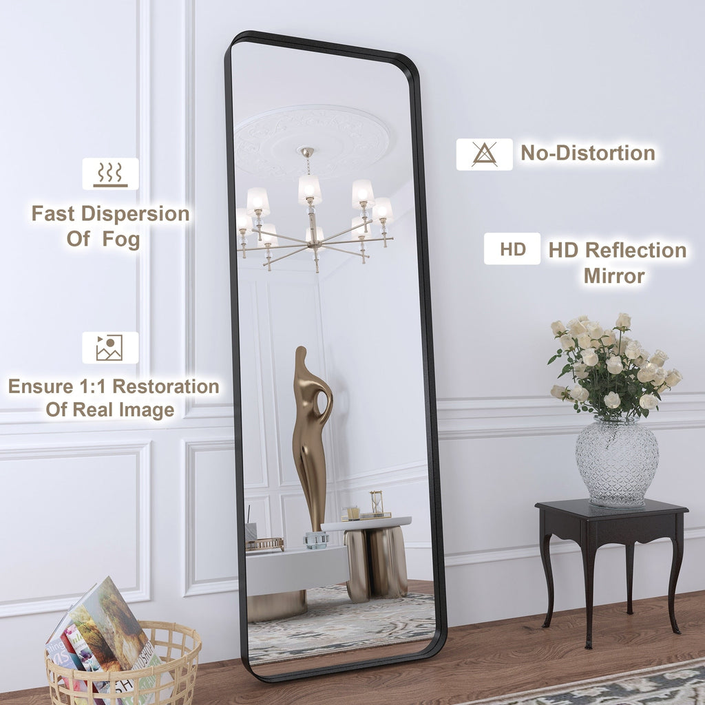 Miroir de salle de bain mural encadré