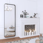 Miroir de salle de bain mural encadré