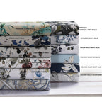 Taies d'oreiller imprimées ultra-douces en coton 300 fils (lot de 2)