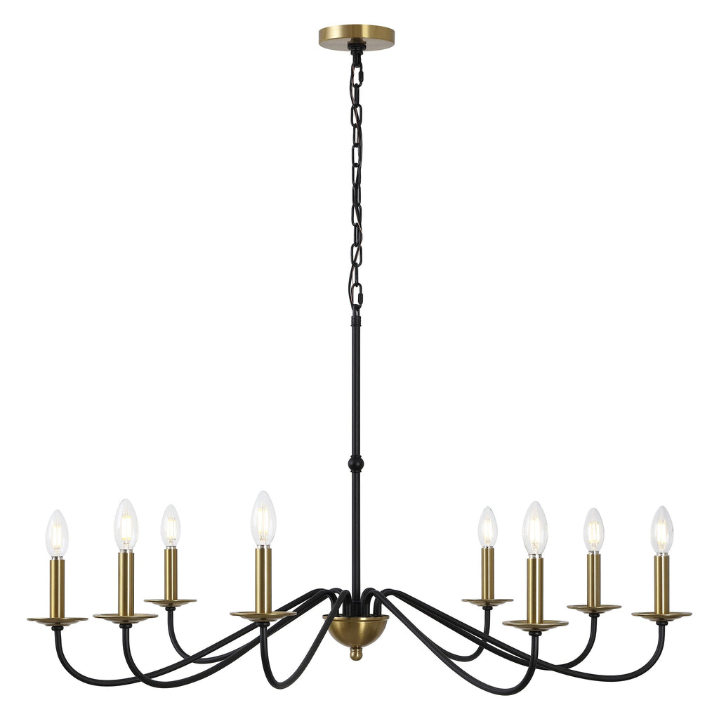 Lustre LED en fer à 6 lumières, 34,75 $, par JONATHAN Y