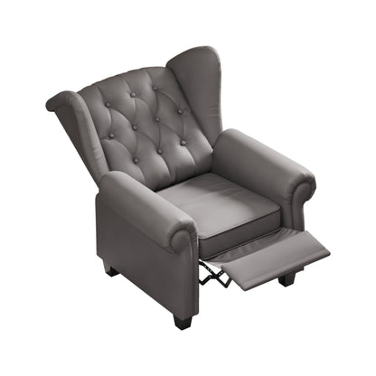 Fauteuil capitonné réglable 35.04 avec pieds robustes