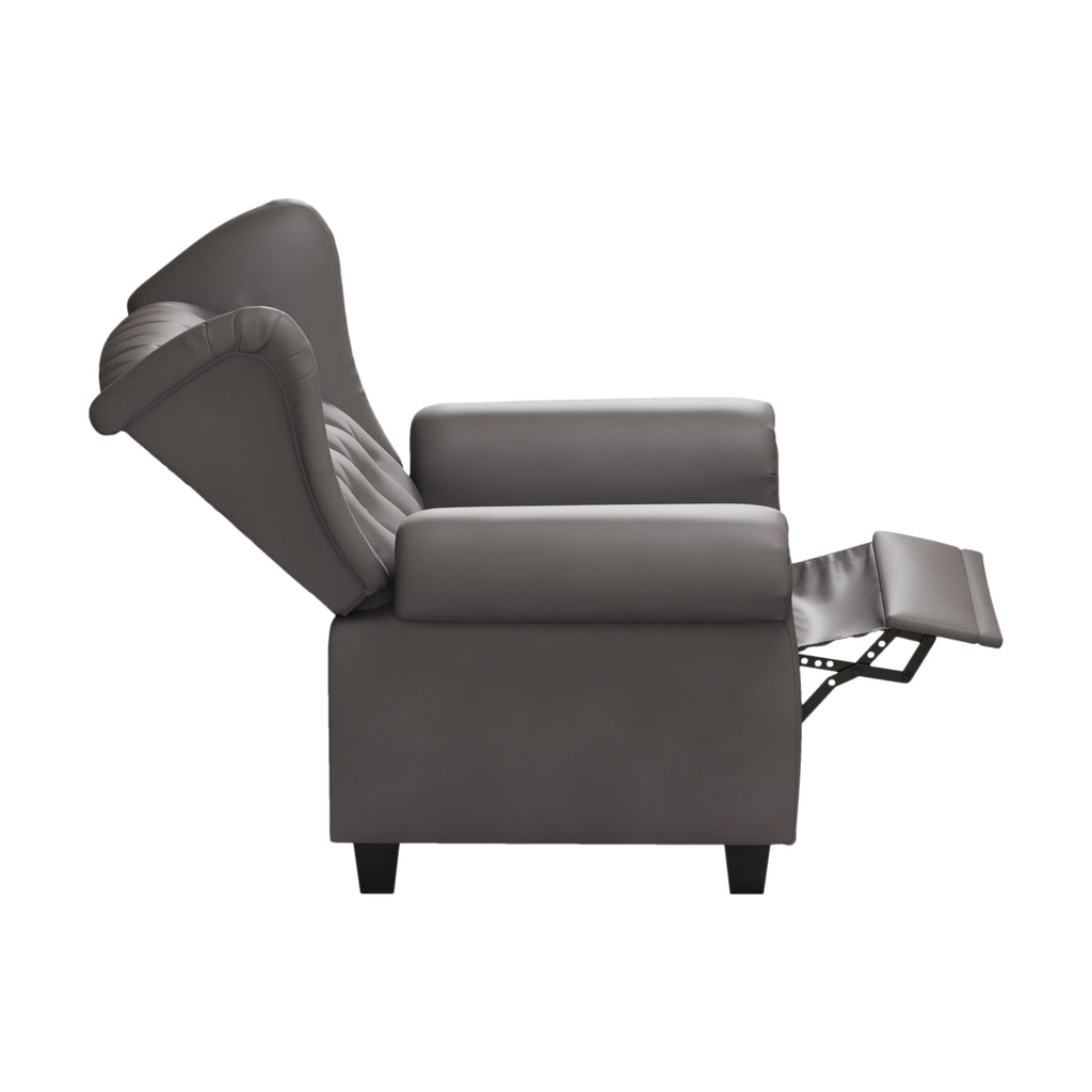 Fauteuil capitonné réglable 35.04 avec pieds robustes