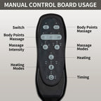 Fauteuil inclinable électrique pour personnes âgées, 8 réglages de massage, chauffage, USB, porte-gobelets