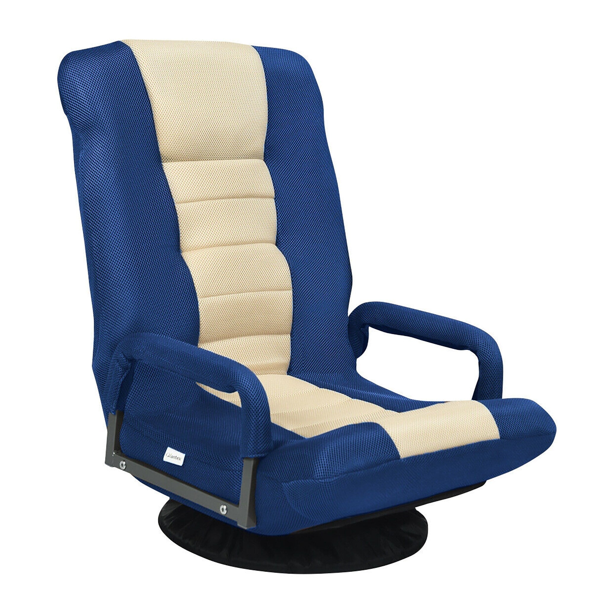 Chaise de jeu pivotante à 360 degrés avec dossier réglable et pliable