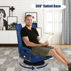 Chaise de jeu pivotante à 360 degrés avec dossier réglable et pliable