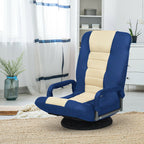 Chaise de jeu pivotante à 360 degrés avec dossier réglable et pliable