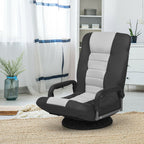 Chaise de jeu pivotante à 360 degrés avec dossier réglable et pliable