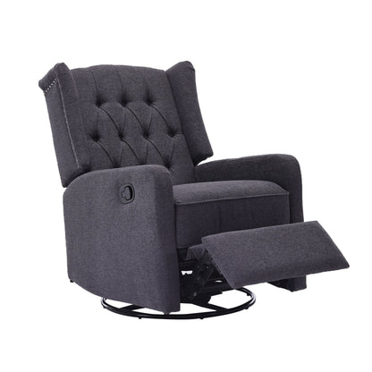 Chaise à bascule pivotante à 360 degrés pour chambre d'enfant