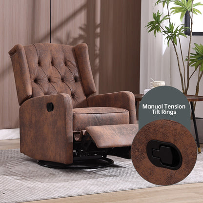 Chaise à bascule pivotante à 360 degrés pour chambre d'enfant