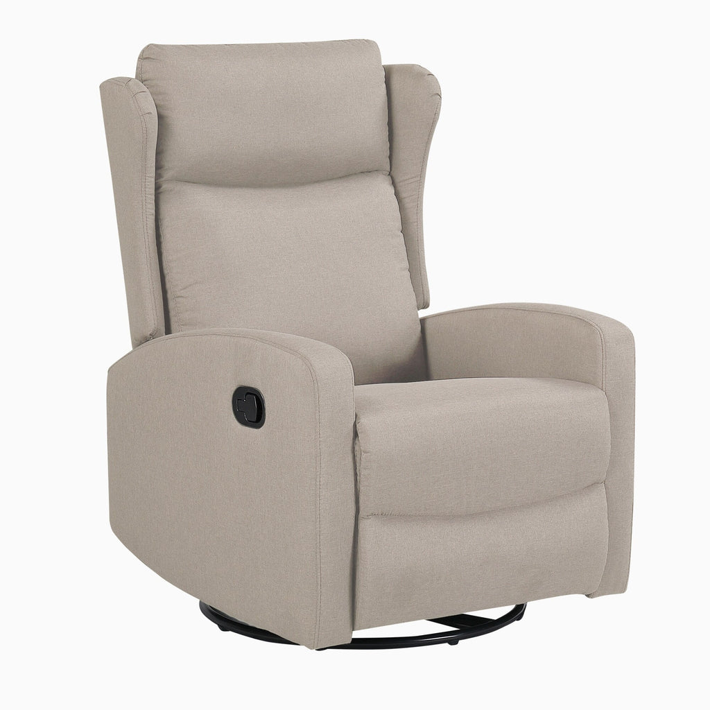 Fauteuil inclinable pivotant à 360° avec dossier réglable - Design moderne pour salon, bureau et espaces de divertissement