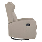 Fauteuil inclinable pivotant à 360° avec dossier réglable - Design moderne pour salon, bureau et espaces de divertissement