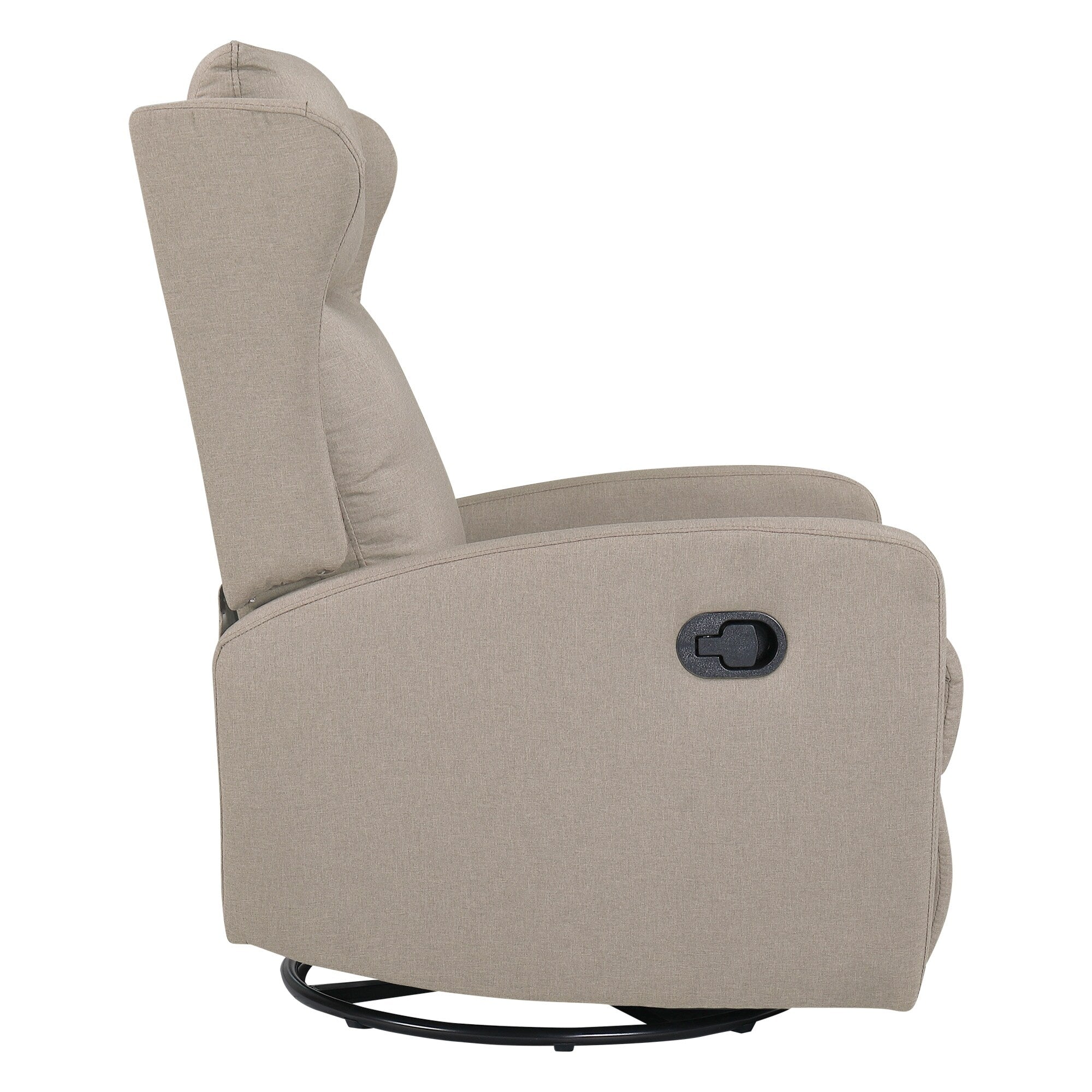Fauteuil inclinable pivotant à 360° avec dossier réglable - Design moderne pour salon, bureau et espaces de divertissement