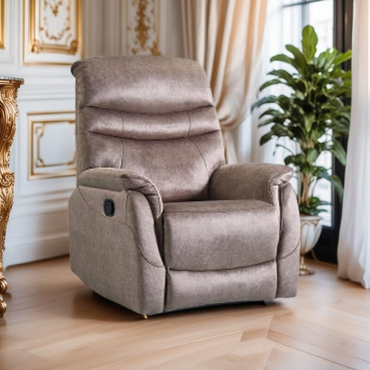 Fauteuil inclinable pivotant à 360° avec dossier réglable, tissu durable, canapé inclinable moderne avec soutien lombaire