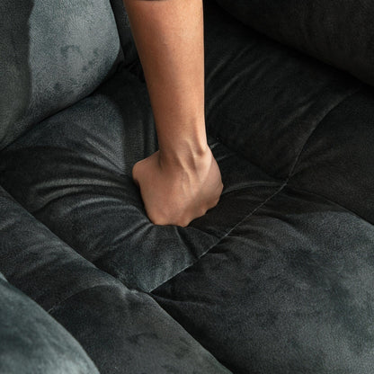 Fauteuil inclinable à bascule manuel pivotant à 360° avec massage et chaleur et vibrations