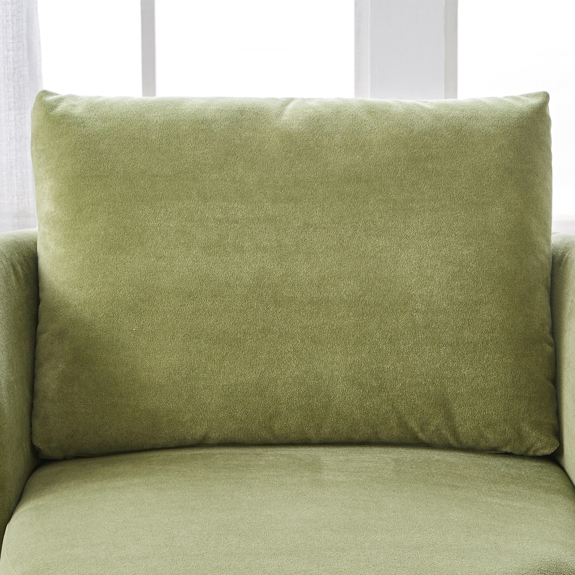 Fauteuil pivotant à 360°, fauteuil tonneau en chenille, fauteuil de salon design incurvé, fauteuil pivotant rembourré pour salon