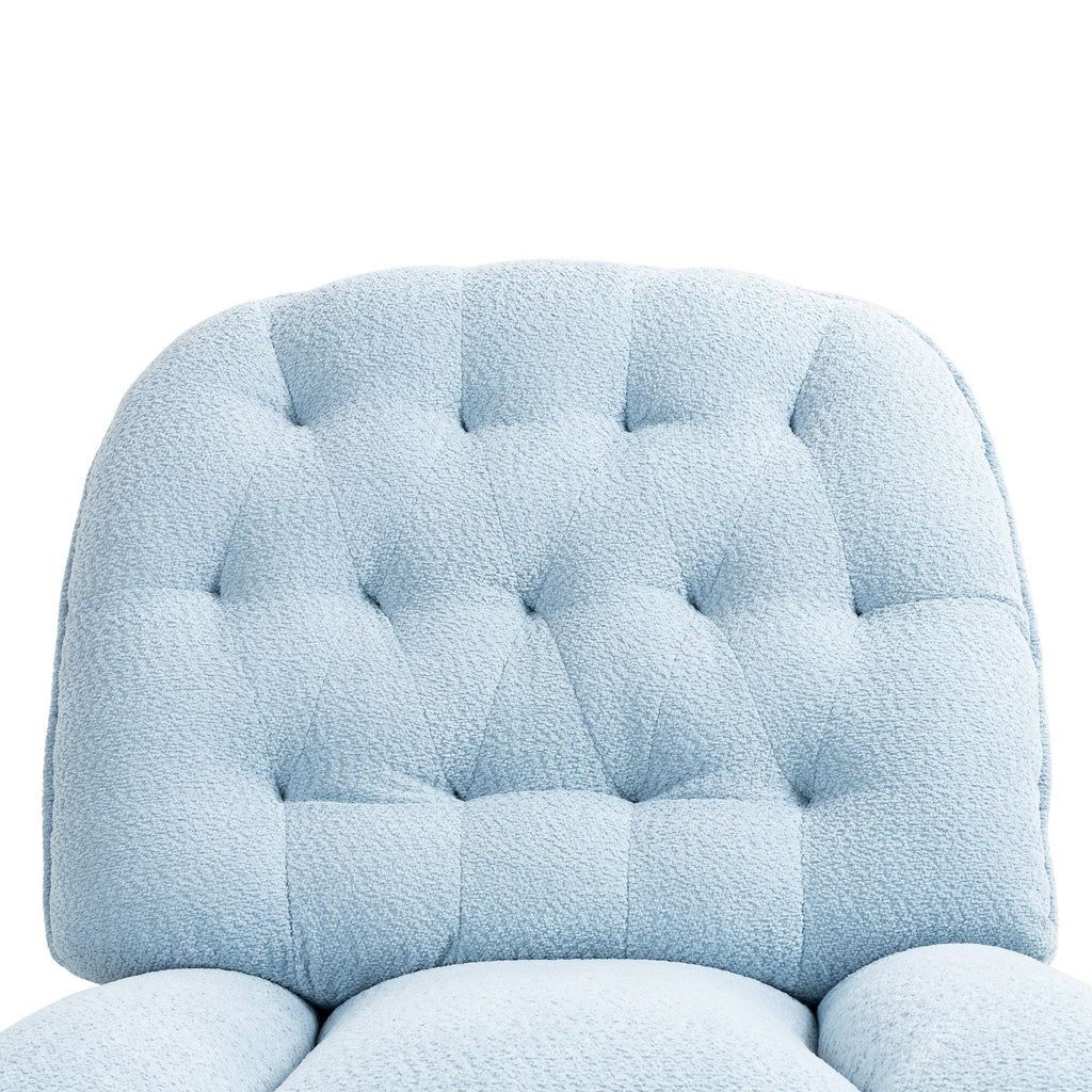 Ensemble de 2 fauteuils inclinables pivotants et réglables à 360 degrés